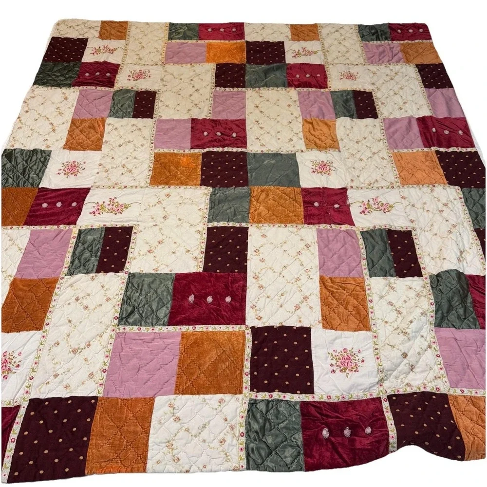 Vintage Patchwork Quilt 84